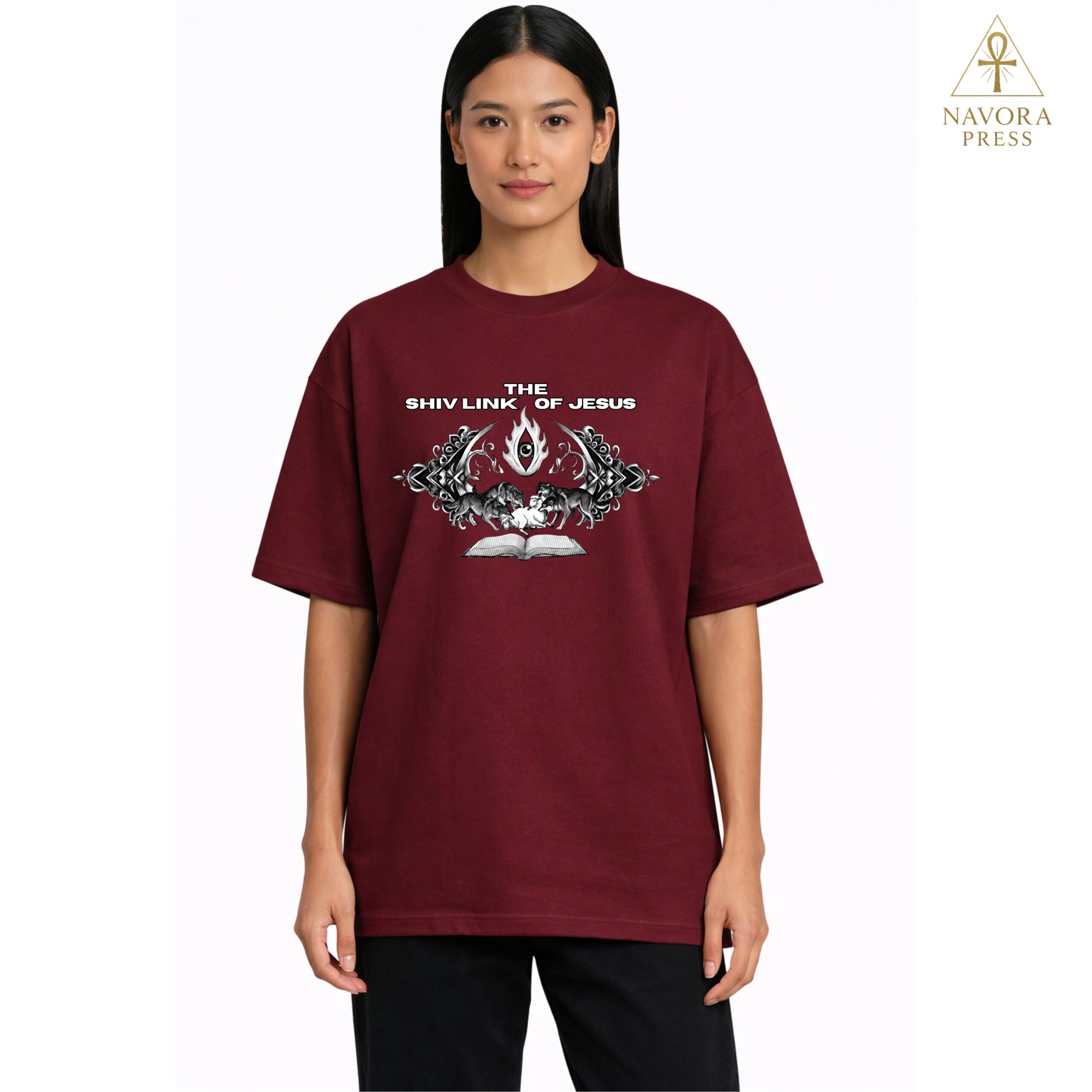 Fear Death Oversized T-Shirt - Image 5