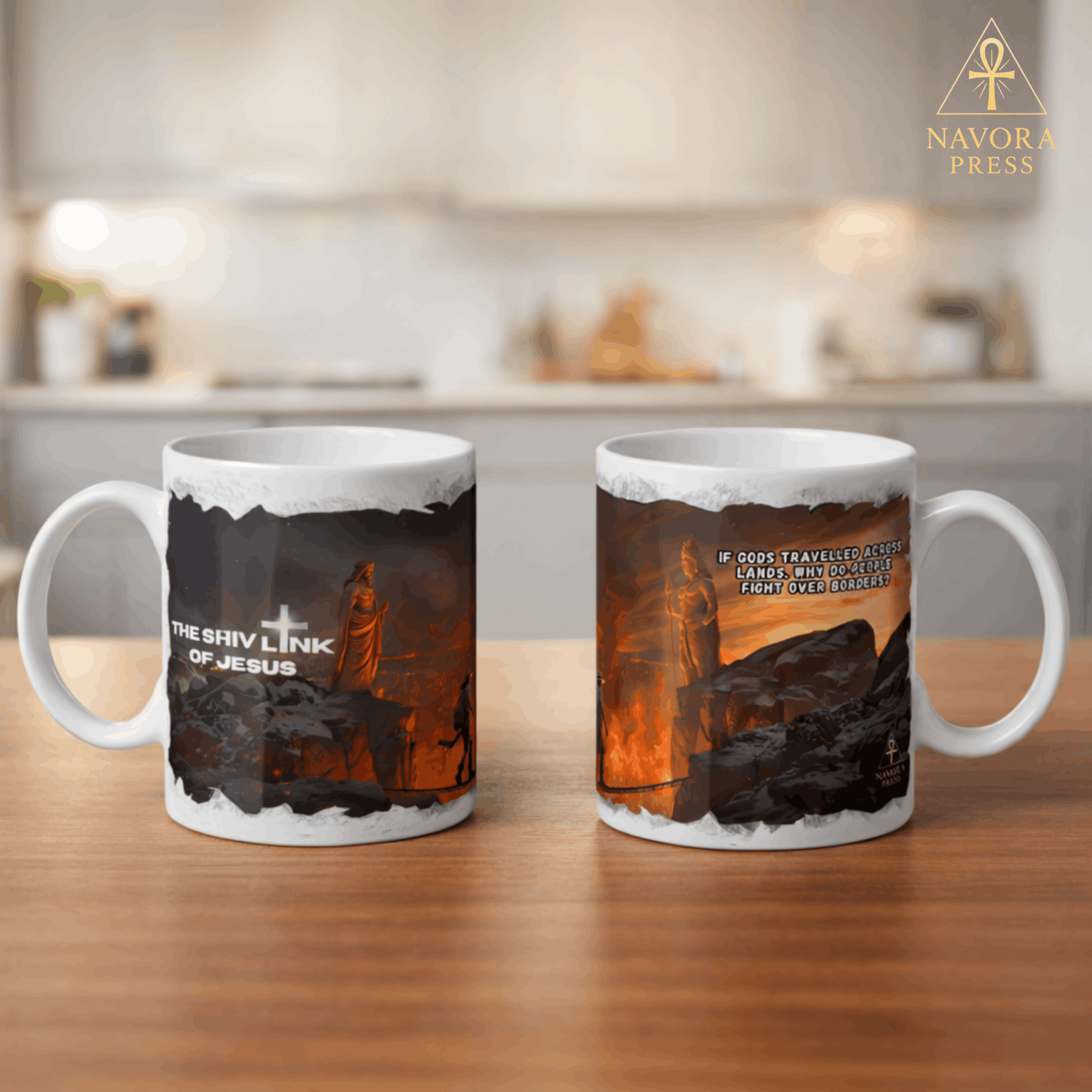 Spiritual Fusion Ceramic Coffee Mug 11oz - Image 6