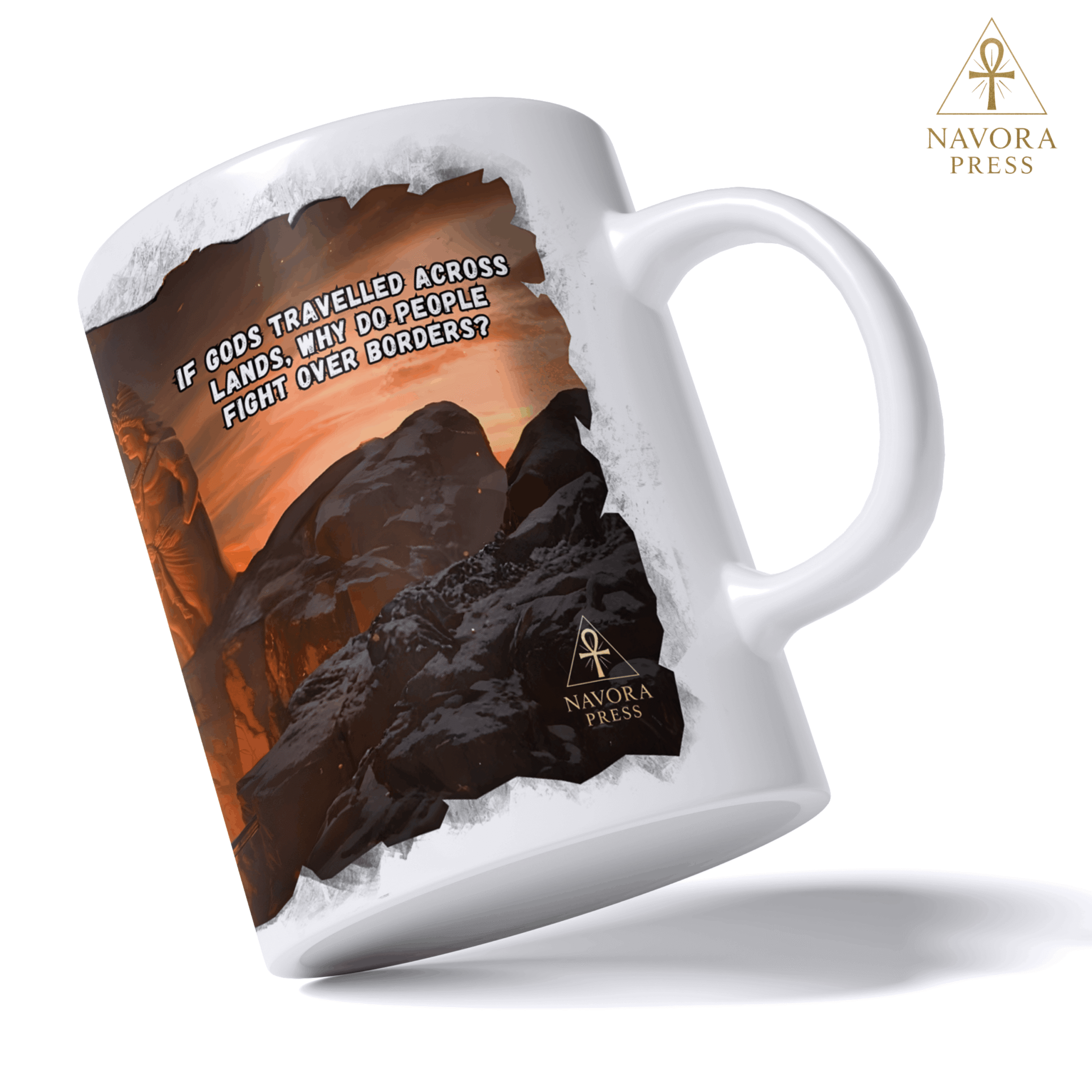 Spiritual Fusion Ceramic Coffee Mug 11oz - Image 4