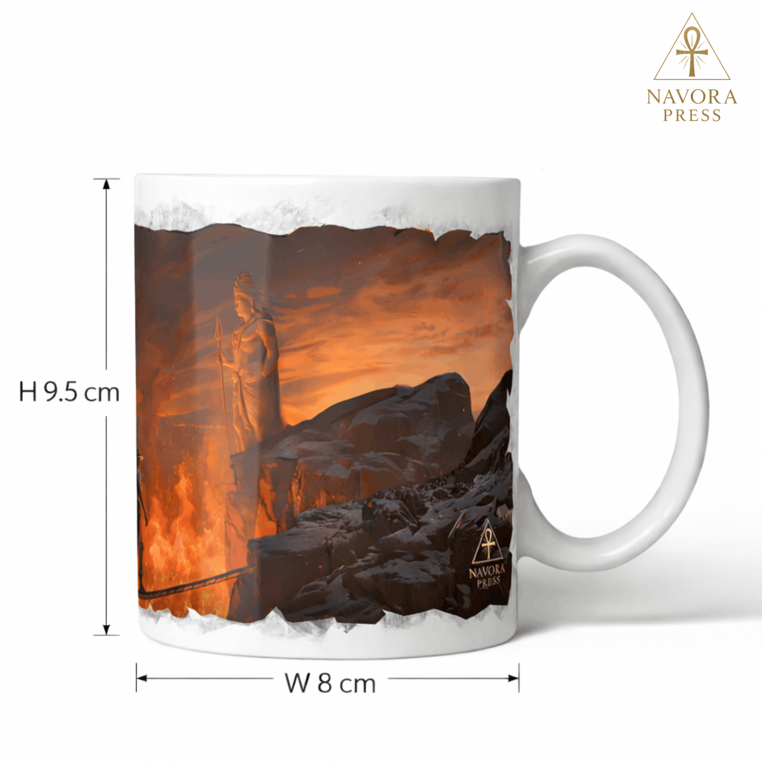 Spiritual Fusion Ceramic Coffee Mug 11oz - Image 2