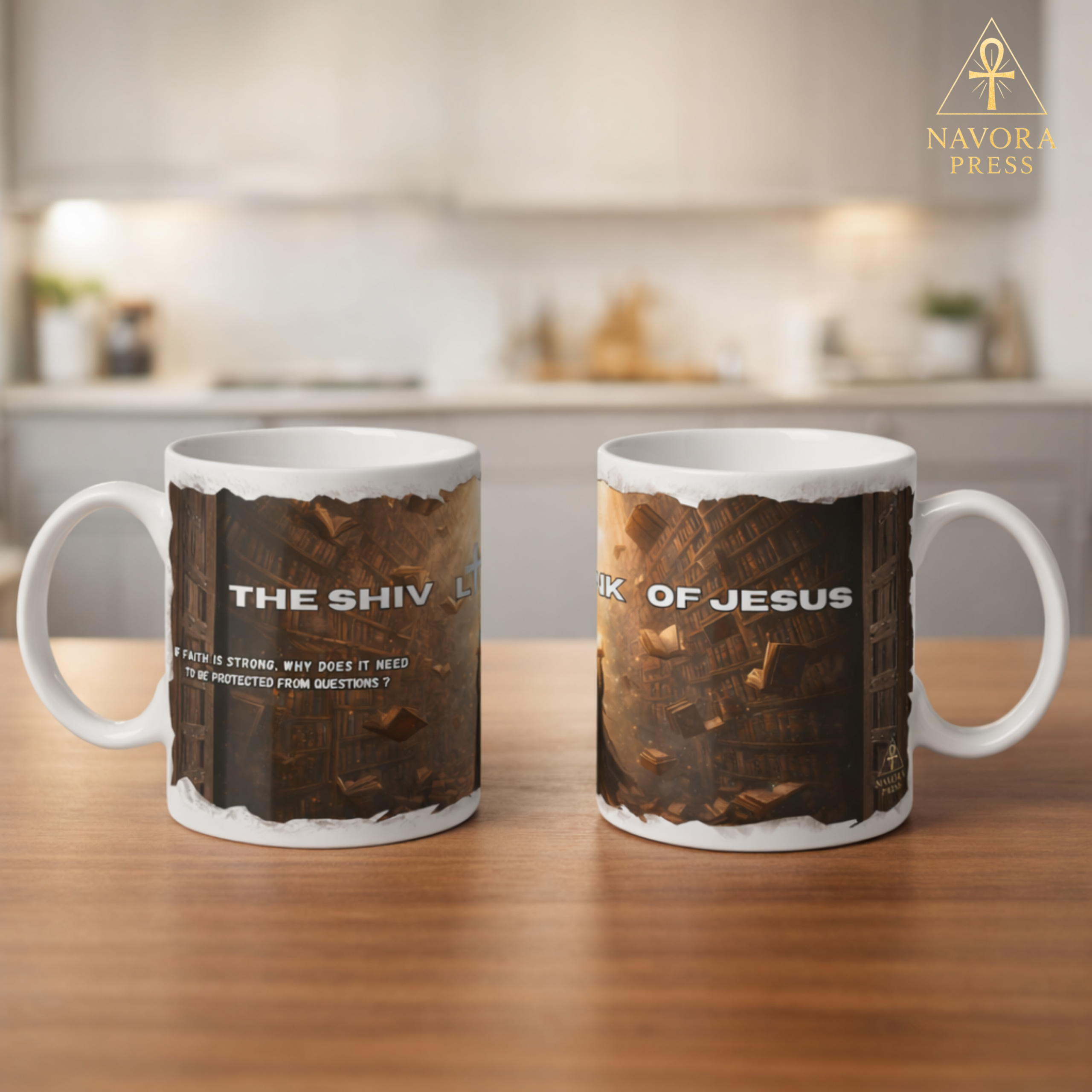 Faith & Questions 11oz Ceramic Mug - Image 2