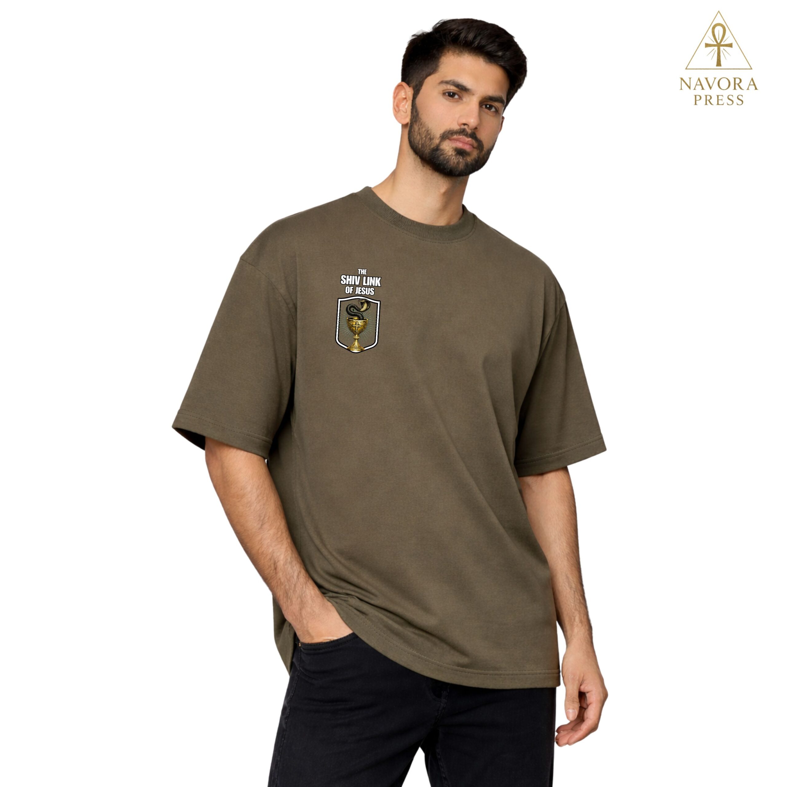 Serpents Eternal Guard Oversized T-Shirt - Image 3