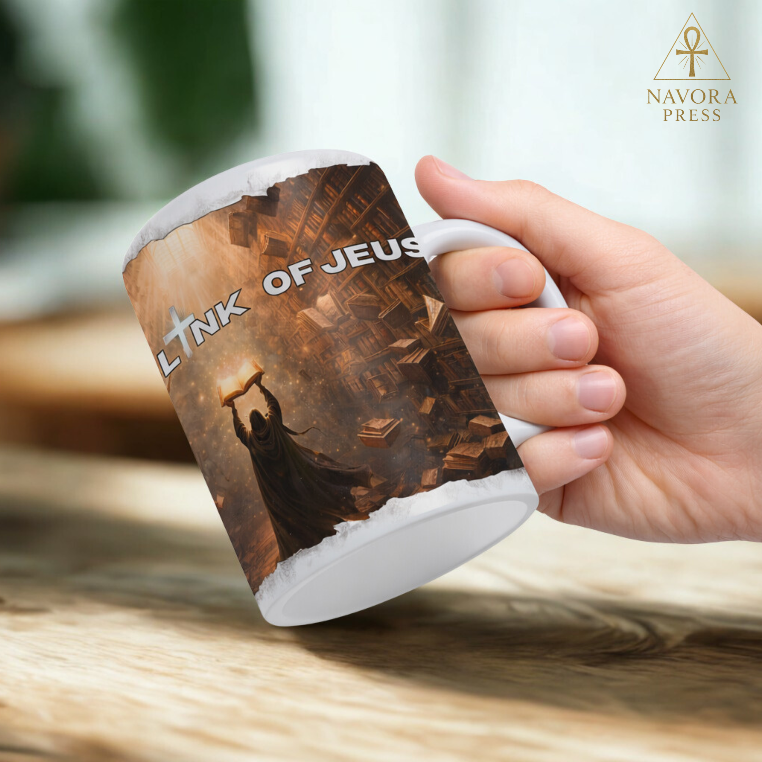 Faith & Questions 11oz Ceramic Mug - Image 3