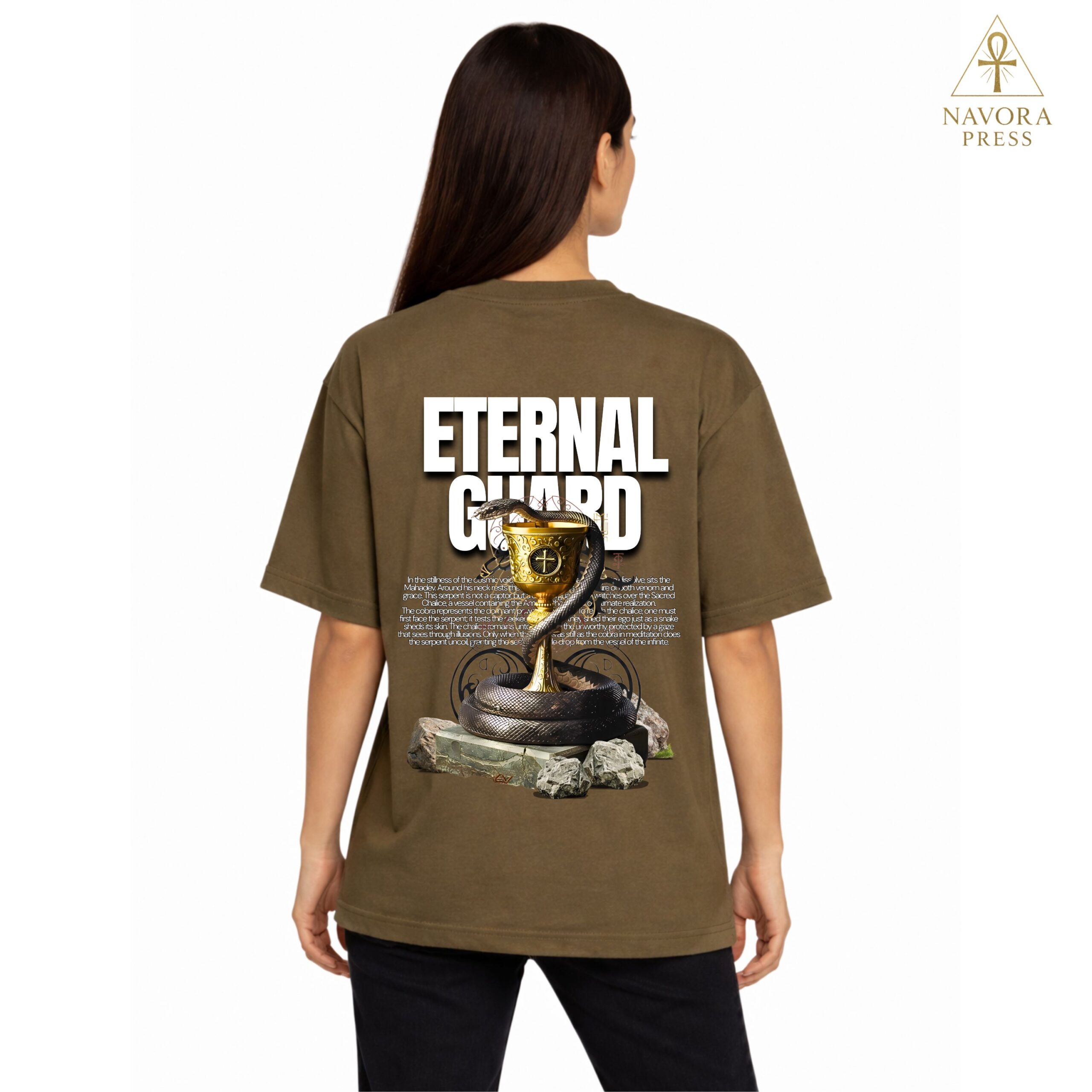 Serpents Eternal Guard Oversized T-Shirt - Image 6