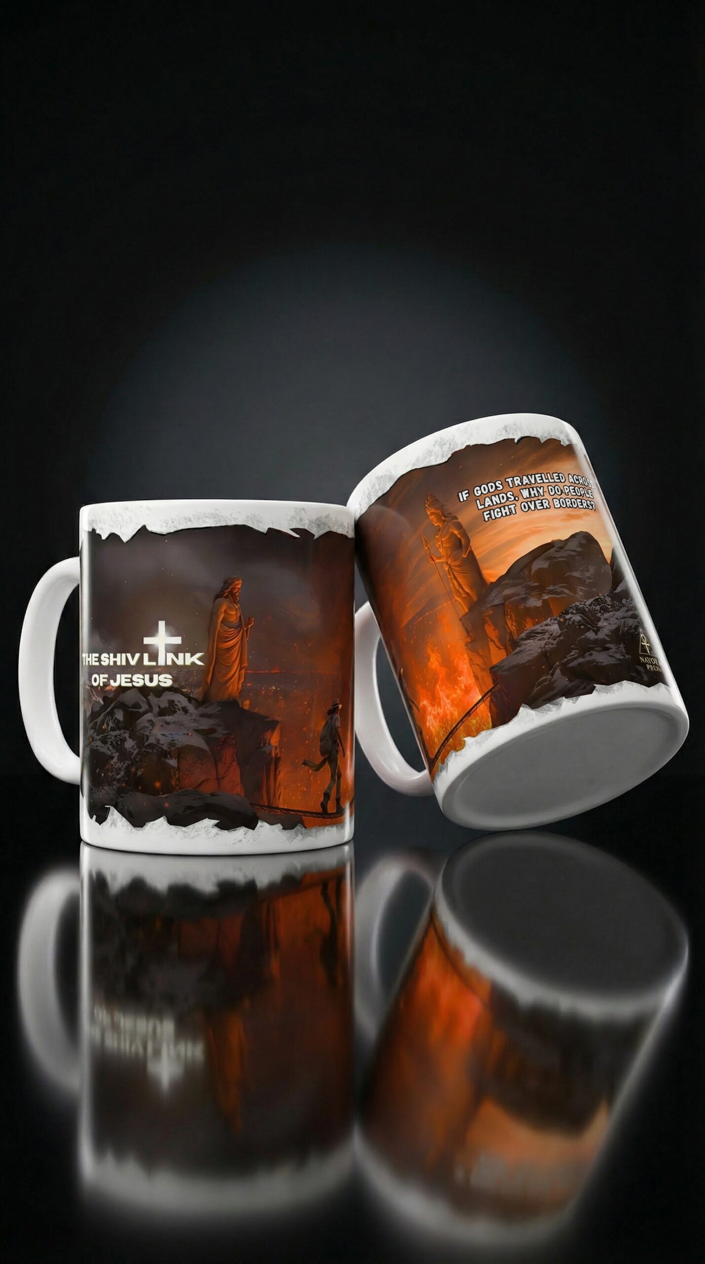 Spiritual Fusion Ceramic Coffee Mug 11oz