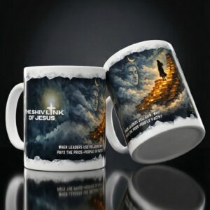 Spiritual Stairway Divine Wisdom Ceramic Coffee Mug 11oz